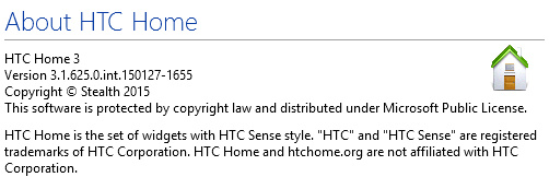 HTC Home Apis 3.1 Build 625