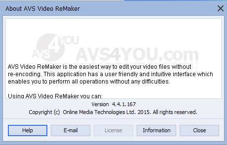 AVS Video ReMaker 4.4.1.167 Final