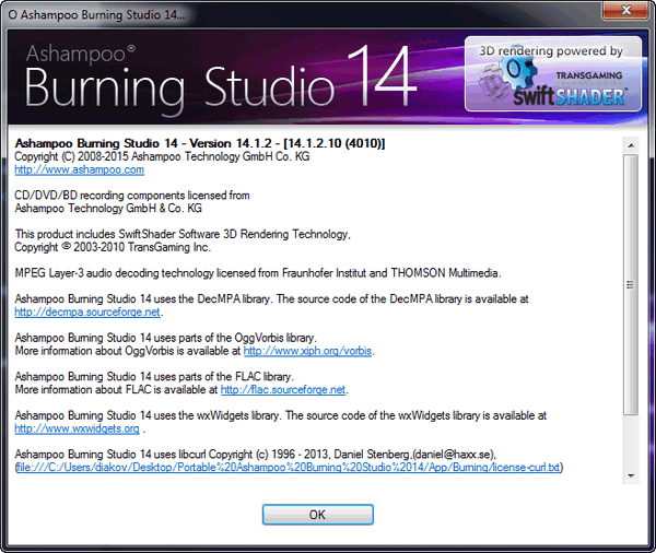 Ashampoo Burning Studio 14 Build 14.1.2.10 Final