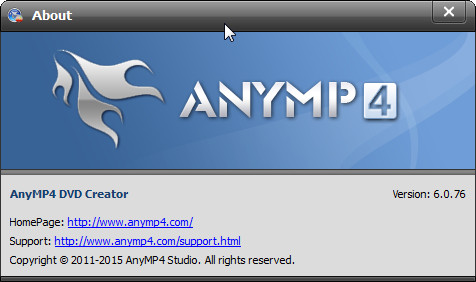 AnyMP4 DVD Creator 6.0.76