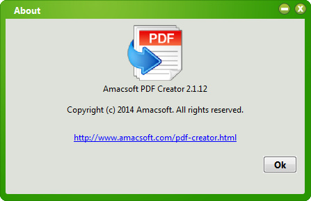 Amacsoft PDF Creator 2.1.12
