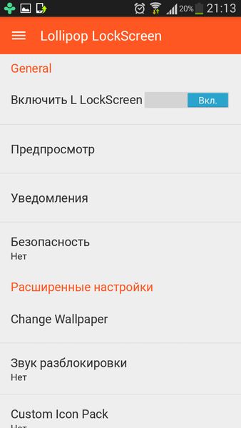Lollipop Lockscreen Android L Premium 1.62