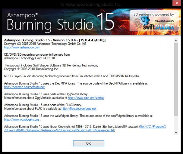 Ashampoo Burning Studio 15.0.4.4 DC 21.04.2015