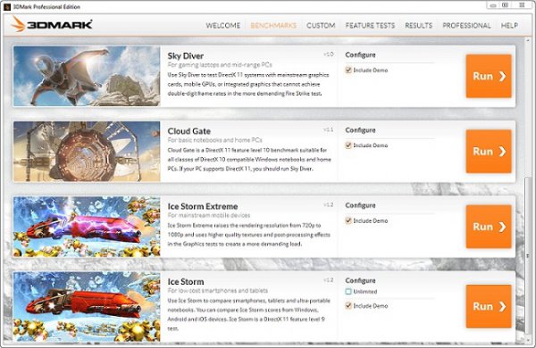 3DMark 1.5.915 Professional Edition