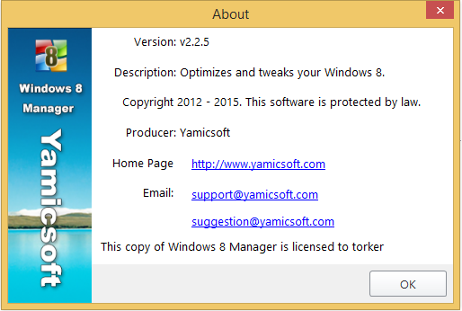 Windows 8 Manager 2.2.7 Final