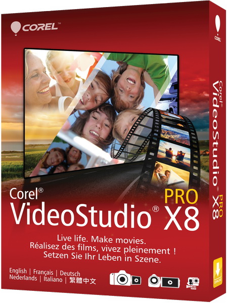 Corel VideoStudio X8 18.0.0.181 Pro