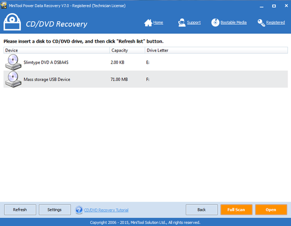 MiniTool Power Data Recovery 7.0.0.0