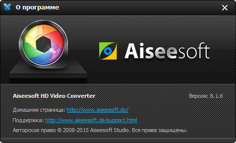 Aiseesoft HD Video Converter 8.1.6