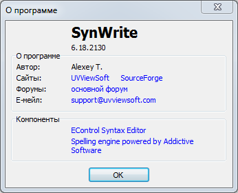 SynWrite 6.18.2130 Stable + Portable