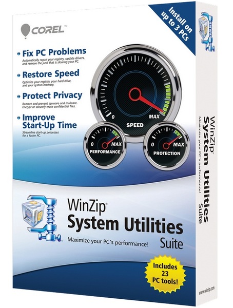 WinZip System Utilities Suite 4.0.1.4 for windows download