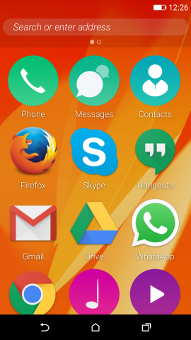 Firefox OS 2.5 -    Android-