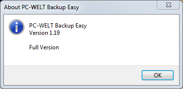 PC-WELT Backup Easy 1.19