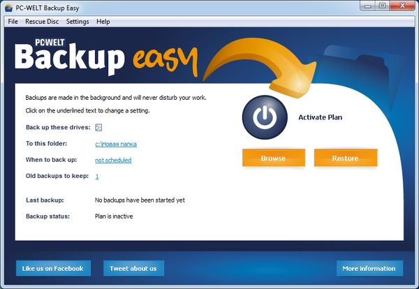 PC-WELT Backup Easy 1.19