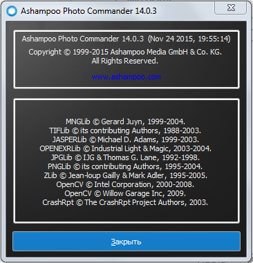 Ashampoo Photo Commander 14.0.3 Ashampoo Photo Commander 14.0.3