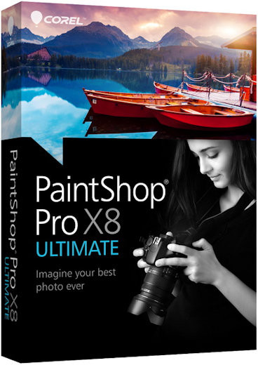 Corel PaintShop Pro X8 18.2.0.61 + Ultimate Pack