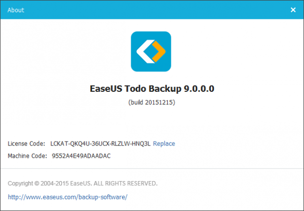EaseUS Todo Backup Advanced Server 9.0