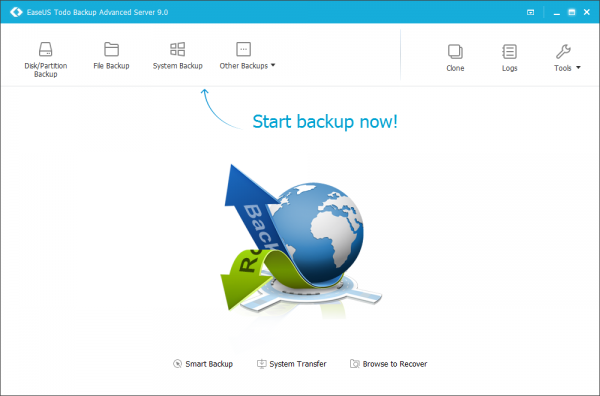 EaseUS Todo Backup Advanced Server 9.0