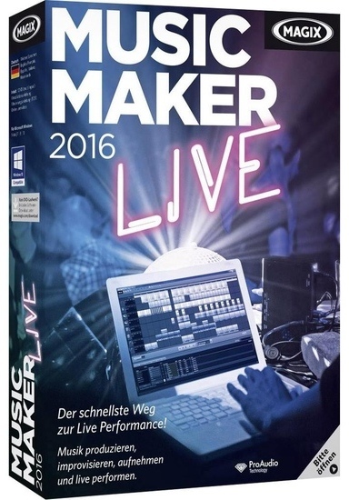 MAGIX Music Maker 2016 Live 22.0.3.63 + Rus