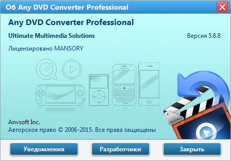 Any DVD Converter Professional 5.8.8