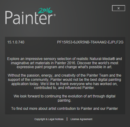 Corel Painter 2016 15.1.0.740