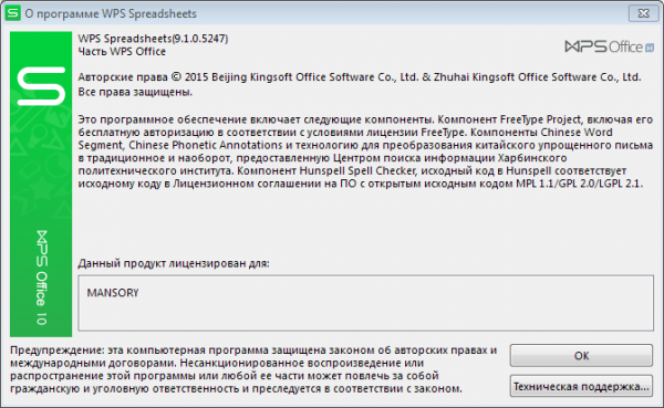 WPS Office 2015 Premium 9.1.0.5247 + Portable