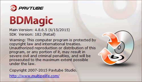 Pavtube BDMagic 4.8.6.5