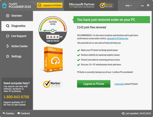 TweakBit PCCleaner 1.6.10.5 TweakBit PCCleaner 1.6.10.5