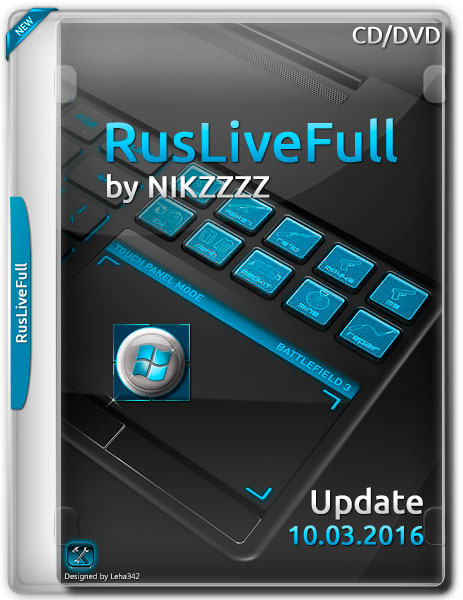 RusLiveFull by NIKZZZZ CD/DVD 10.03.2016