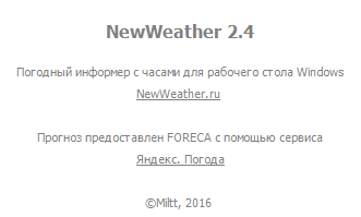 NewWeather 2.4 NewWeather 2.4