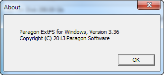 paragon extfs for windows