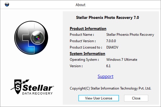 key for stellar phoenix photo recovery 7