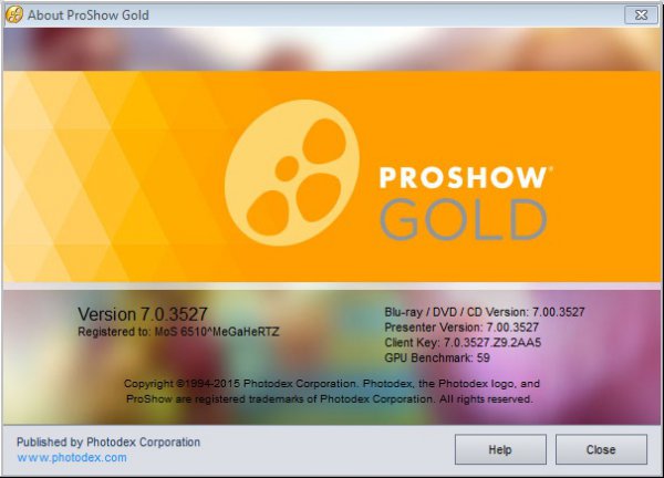 Photodex ProShow Gold 7.0.3527