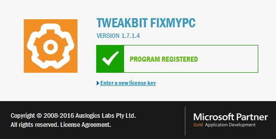 TweakBit FixMyPC 1.7.1.4