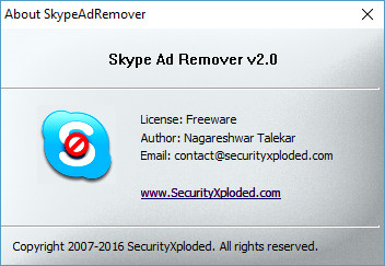 Skype Ad Remover 2.0 Portable