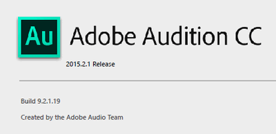 Adobe Audition CC 2015.2.1