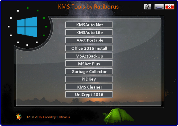 KMS Tools by Ratiborus 12.08.2016 KMS Tools by Ratiborus 12.08.2016