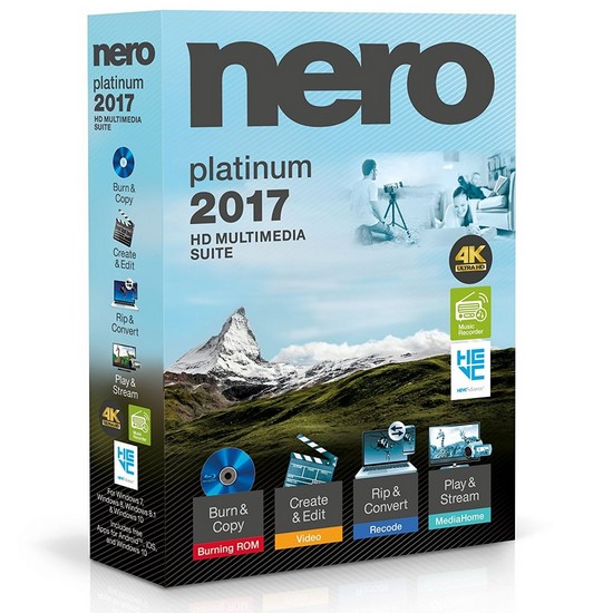 Nero 2017 Platinum 18.0.08400 + Content Pack Nero 2017 Platinum 18.0.08400 + Content Pack