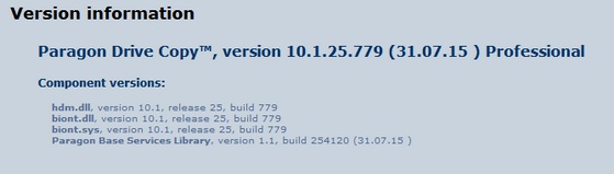 Paragon Drive Copy 15 Professional 10.1.25.779 + Boot Medias