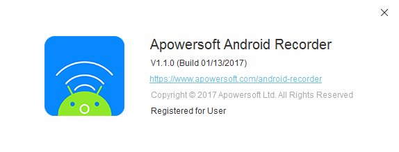 Apowersoft Android Recorder 1.1.0