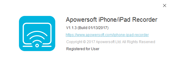 apowersoft iphone recorder