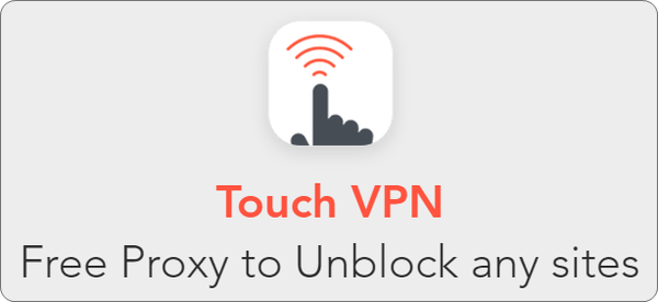 VPN Chrome Free: список безкоштовних розширень,  Touch VPN