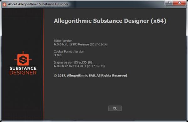 Allegorithmic Substance Designer 6.0.0.562