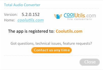CoolUtils Total Audio Converter 5.2.152 CoolUtils Total Audio Converter 5.2.152