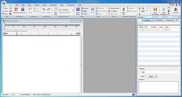 Final Draft 10.0.2 Build 49 Final Draft 10.0.2 Build 49