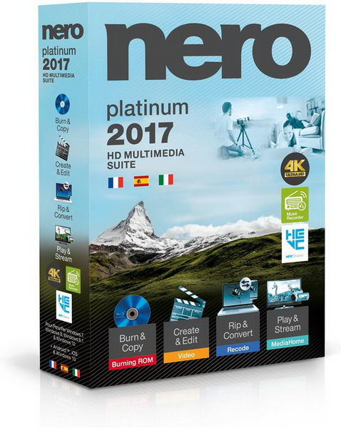 Nero 2017 Platinum 18.0.08500 + Content Pack Nero 2017 Platinum 18.0.08500 + Content Pack