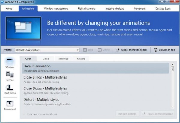 Stardock WindowFX 6.03 Stardock WindowFX 6.03