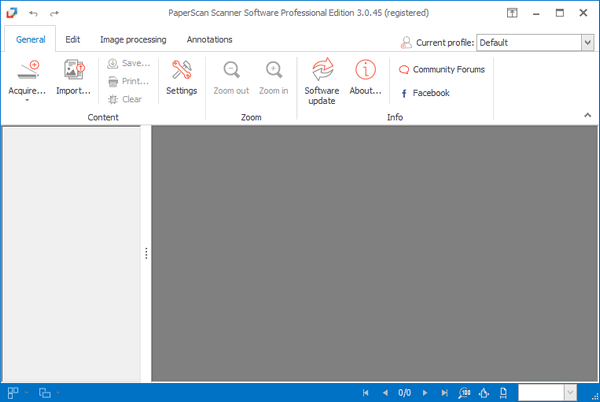 PaperScan Professional Edition 3.0.45 PaperScan Professional Edition 3.0.45