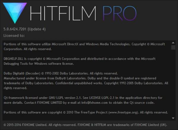 HitFilm Pro 2017 5.0.6424.7201 HitFilm Pro 2017 5.0.6424.7201