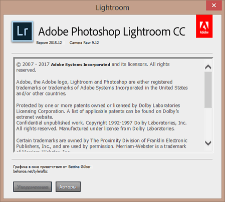 Adobe Photoshop Lightroom CC 2015.12 Adobe Photoshop Lightroom CC 2015.12