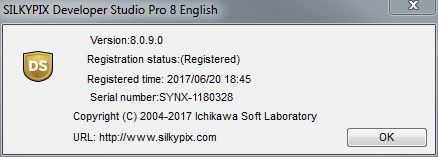 SILKYPIX Developer Studio Pro 8.0.9.0 SILKYPIX Developer Studio Pro 8.0.9.0